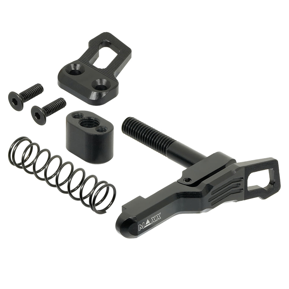 MAXX CNC Aluminium Advanced Magazine Release (Style B) (Black) (for MTW M4)