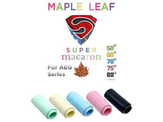 Maple Leaf Super Macaron Hop-Up Rubber — AEG, 50 to 80 Degree