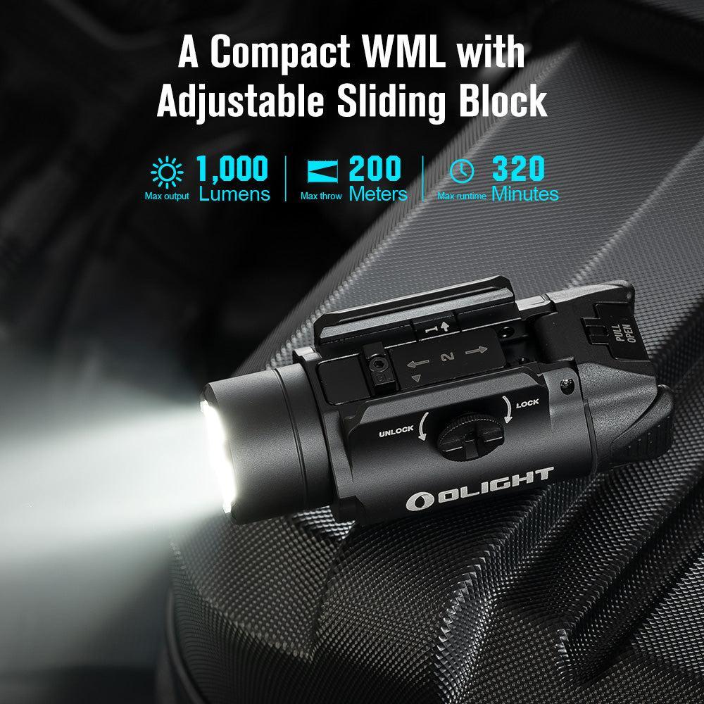 Olight PL-3S Valkyrie Rail Mountable LED Torch - Tan
