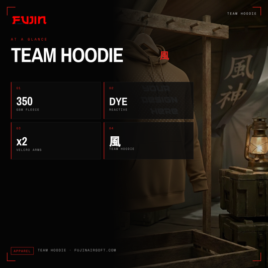 Operato Tactical Team Hoodie | Custom 350GSM | Airsoft Squad