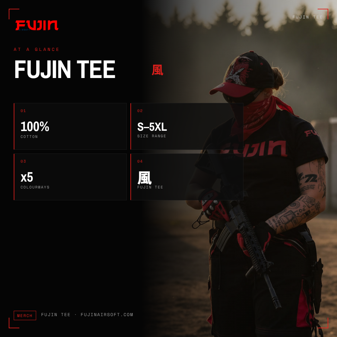 Fujin Tee (New Lower Shipping Rates to the USA & EU)