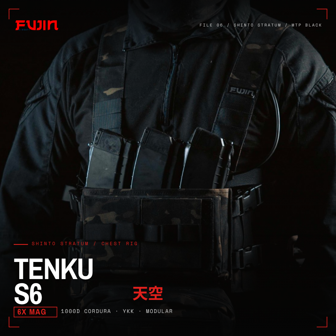 TENKU-S6 Chest Rig – Modular System