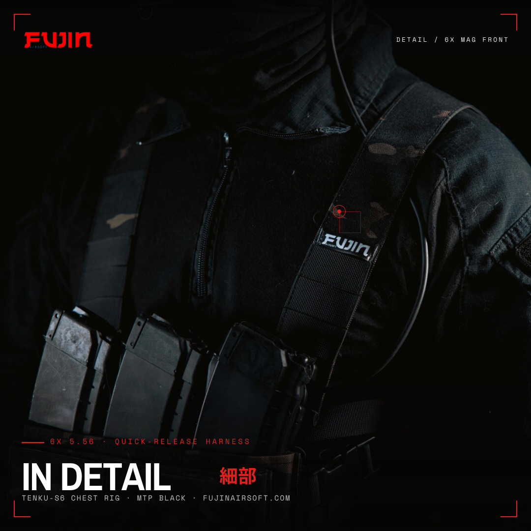 TENKU-S6 Chest Rig – Modular System