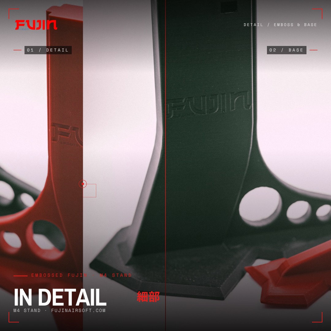 Fujin 3D Printed M4 Stands