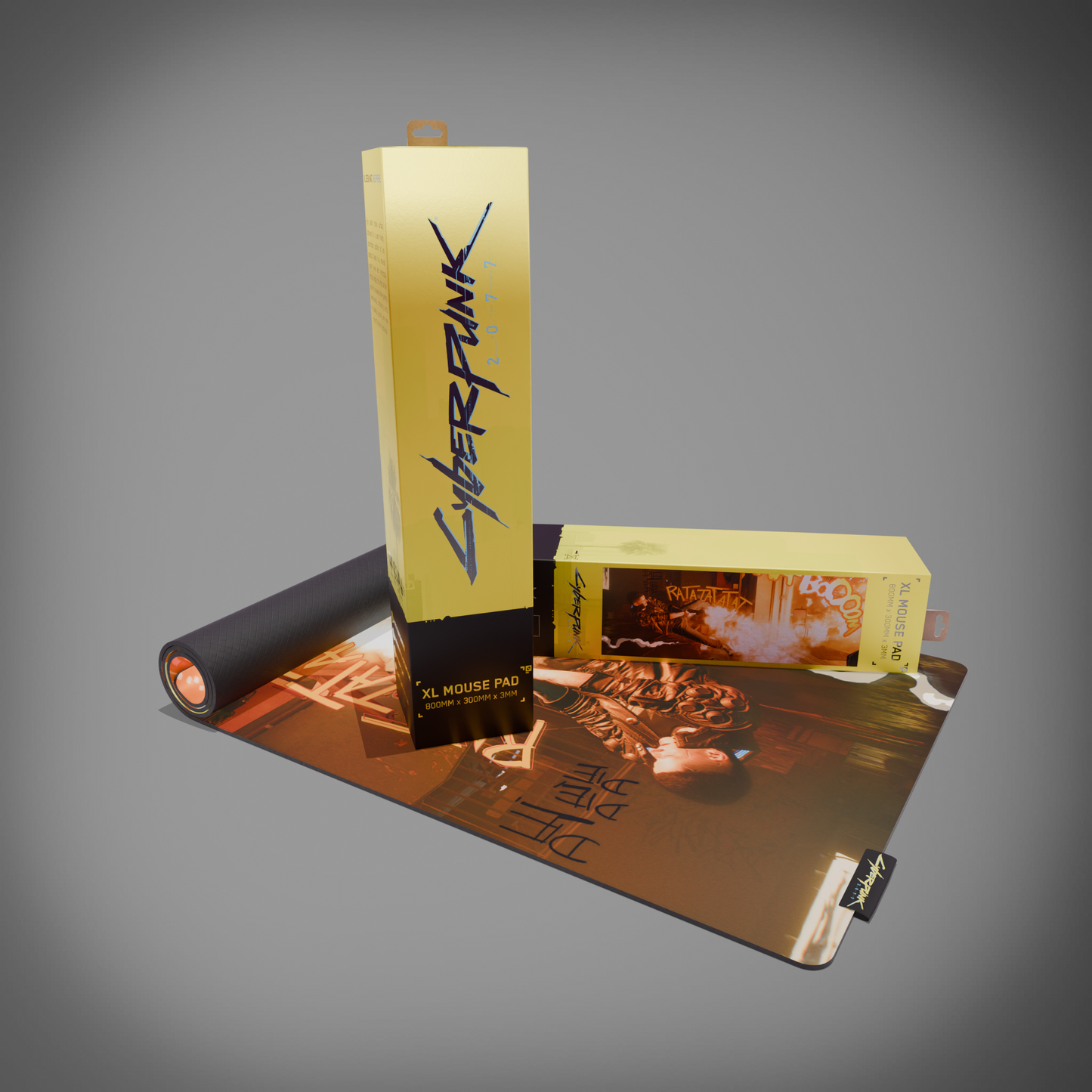 Cyberpunk® 2077 Desk Mat - RATATATAT