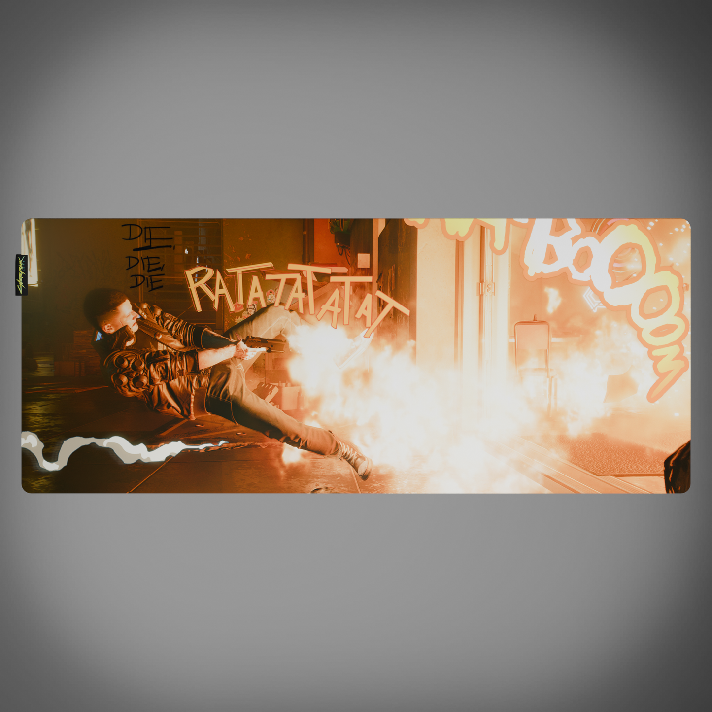 Cyberpunk® 2077 Desk Mat - RATATATAT