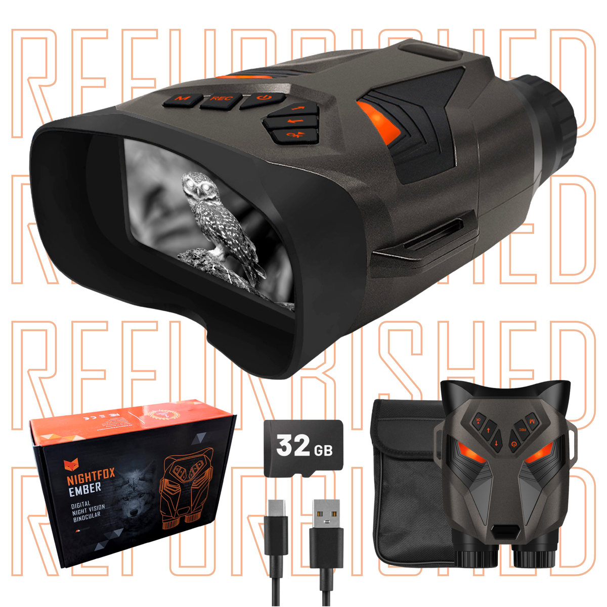 Refurbished Nightfox Ember Night Vision Binoculars