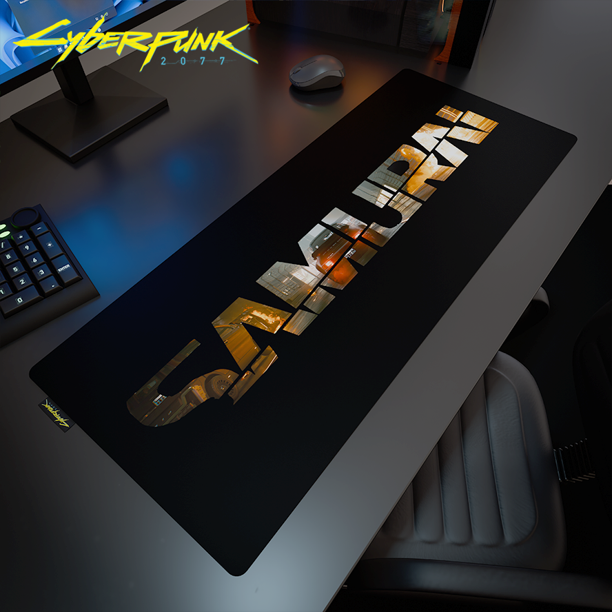 Cyberpunk® 2077 Desk Mat - Johnny Silverhand's Porsche
