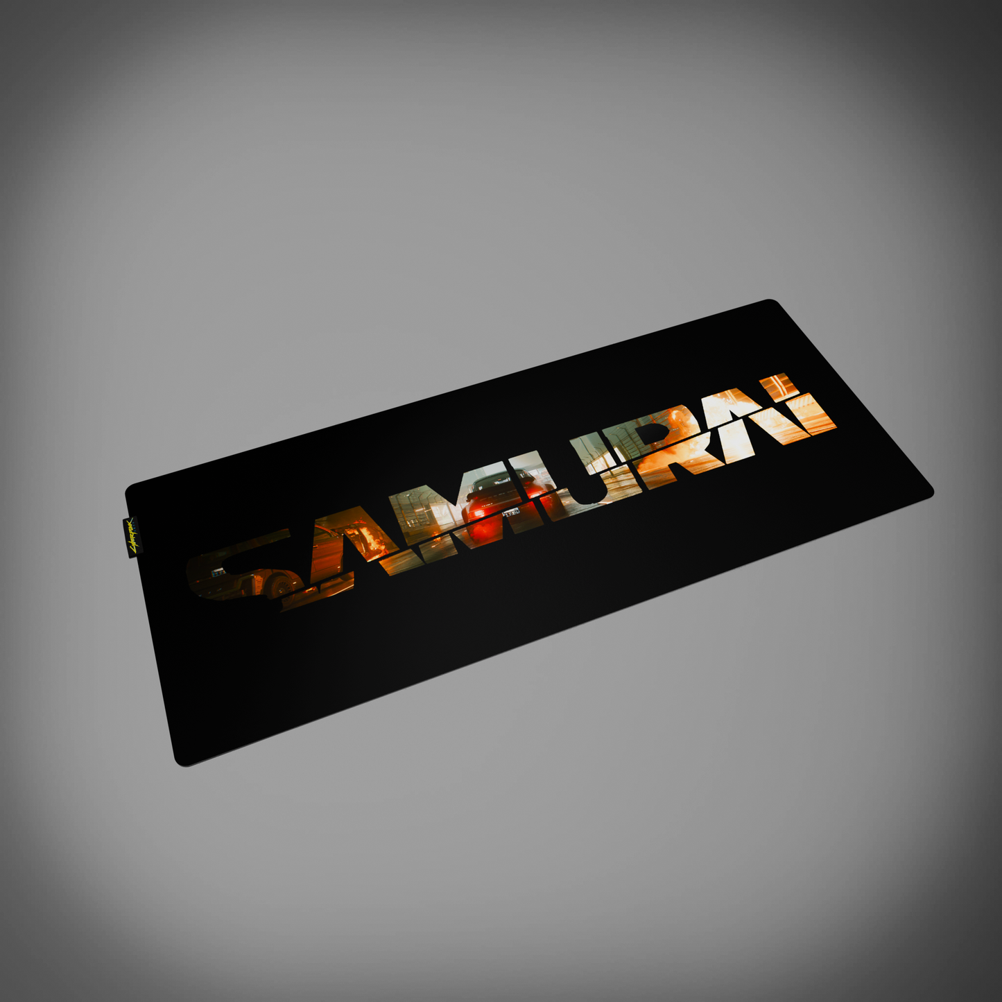 Cyberpunk® 2077 Desk Mat - Johnny Silverhand's Porsche