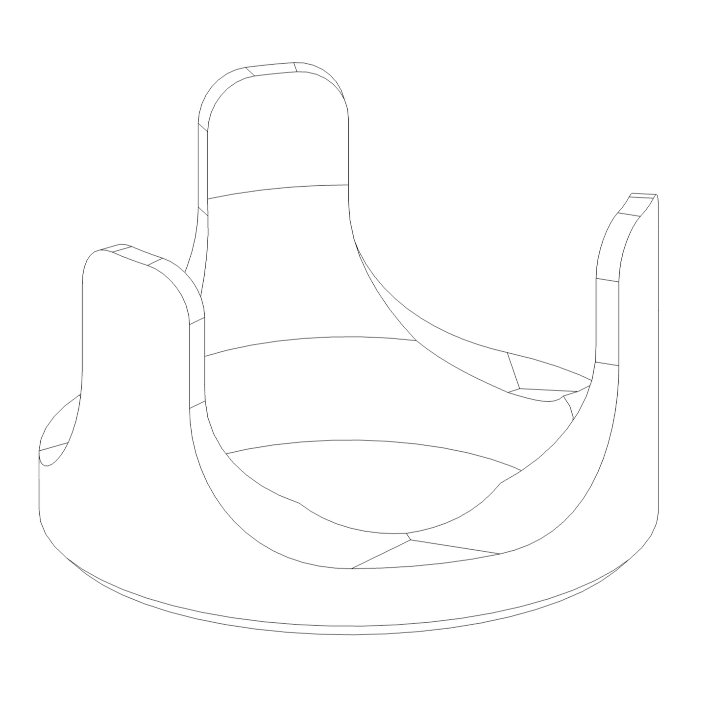 CORE-TAC 0.8L+ Carbon Tank Holder / Stand