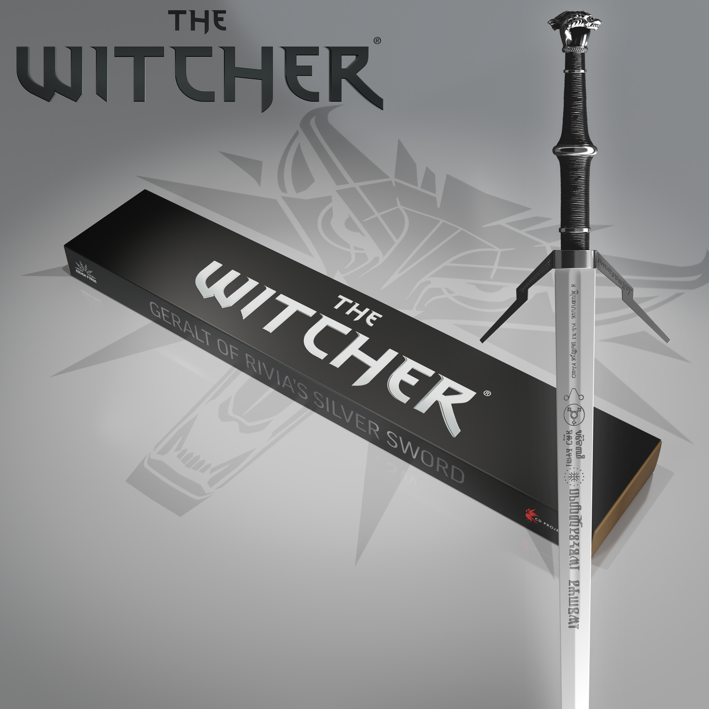 Geralt of Rivia's Silver Sword - The Witcher Sword