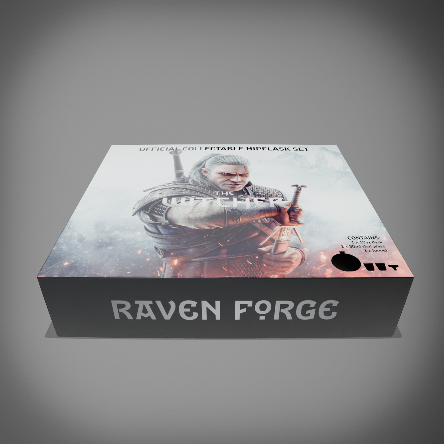 The Witcher Hip Flask Gift Set