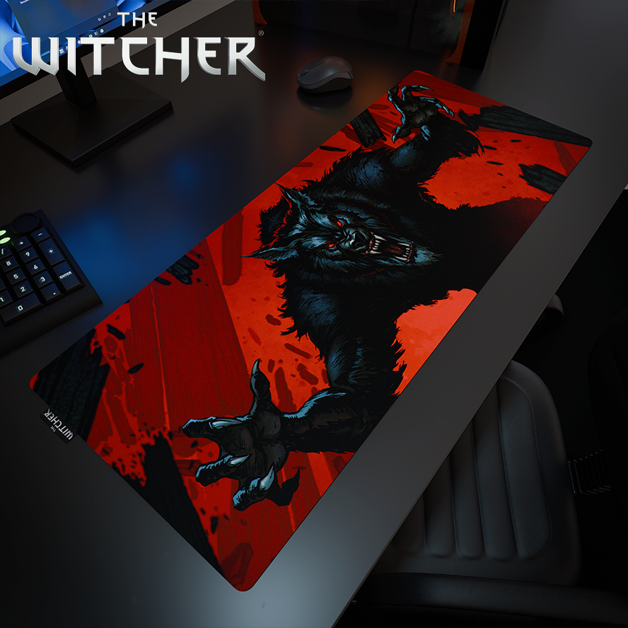 The Witcher™ Desk Mat - Werewolf