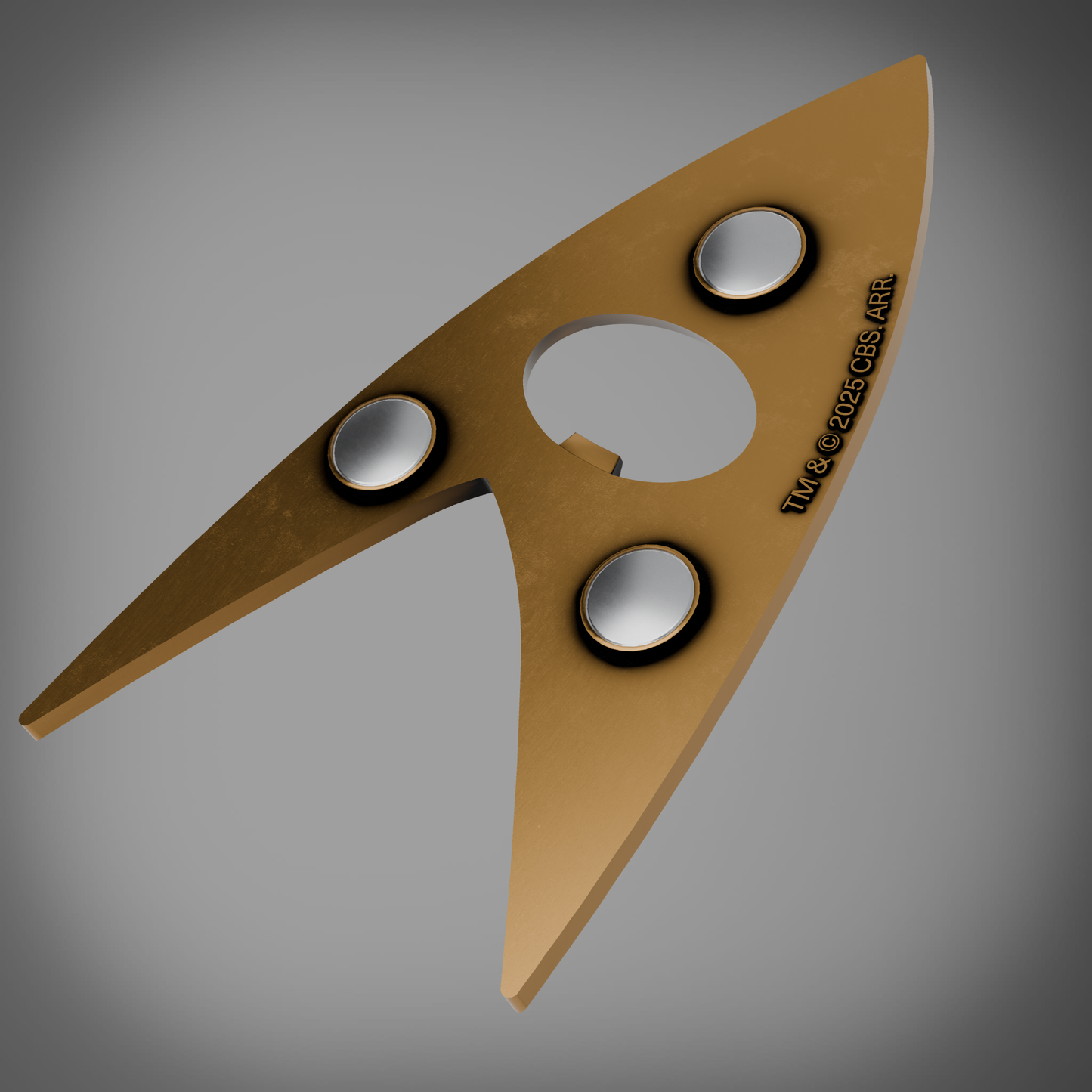 Star Trek™ Commbadge Bottle Opener