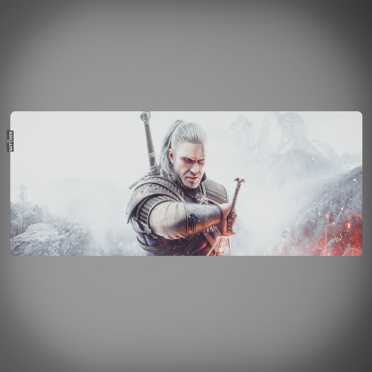 The Witcher™ Desk Mat - Geralt of Rivia Box Art