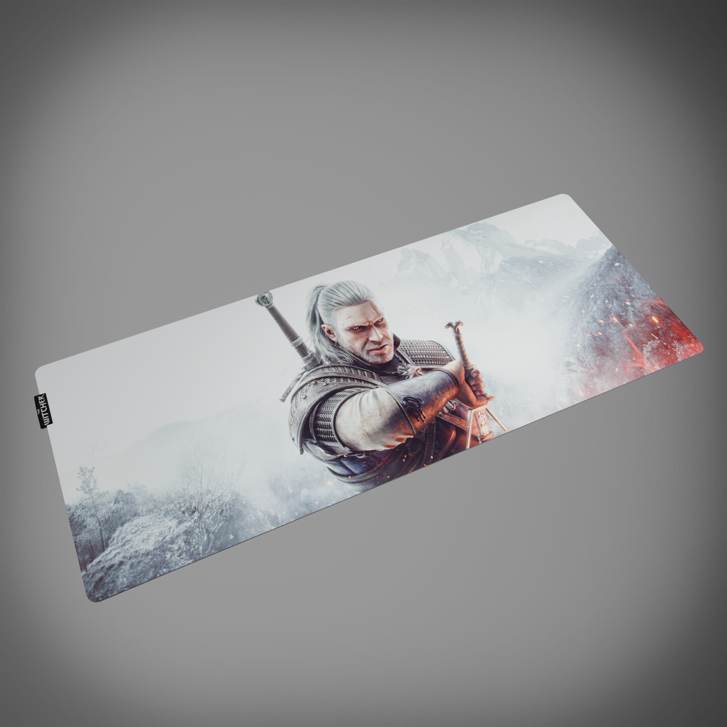 The Witcher™ Desk Mat - Geralt of Rivia Box Art