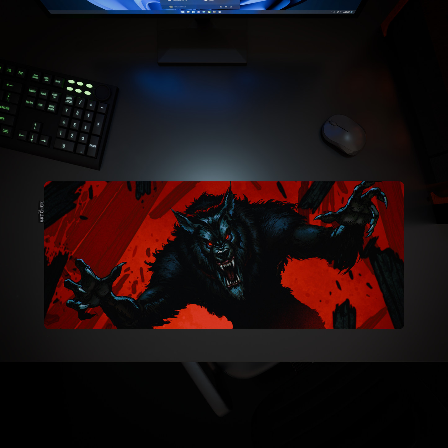 The Witcher™ Desk Mat - Werewolf