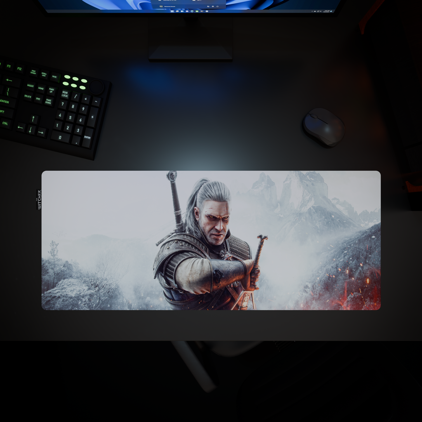 The Witcher™ Desk Mat - Geralt of Rivia Box Art