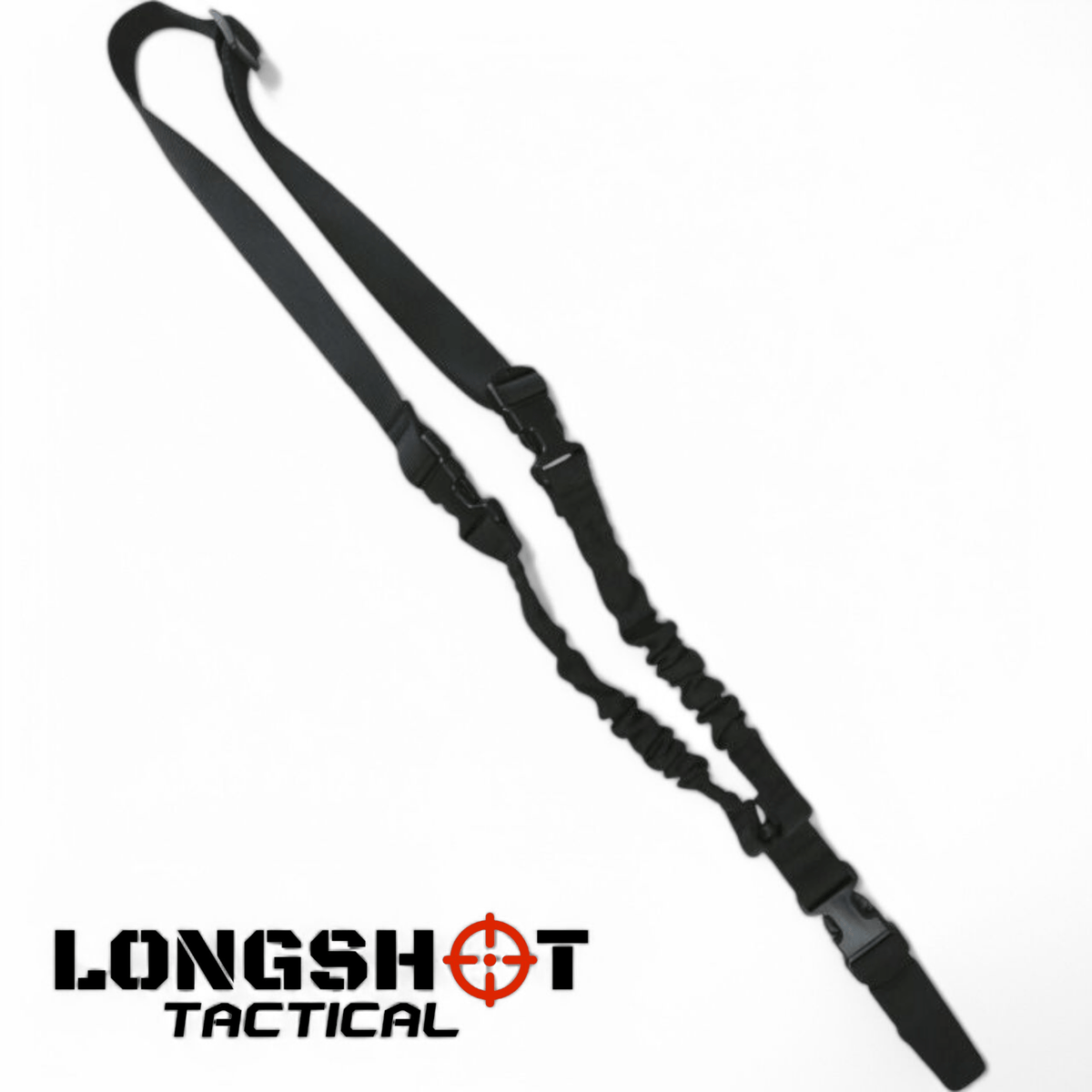 Airsoft Single Point Bungee Sling – Black