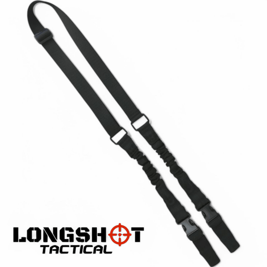 Airsort Double Point Bungee Sling – Black