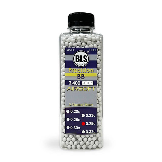 BLS 0.28g Bottle 3400 Round Supreme Grade  Airsoft BB's