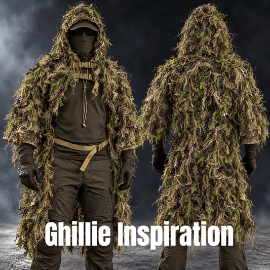 BTP Ghillie Suit Concealment Vest | Customisable Airsoft Ghillie Base