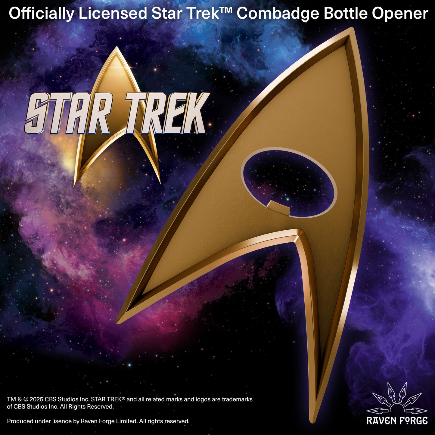 Star Trek™ Commbadge Bottle Opener