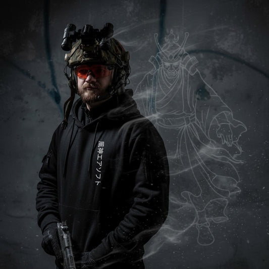 Fujin Hoodie Shiro/Kuro Edition