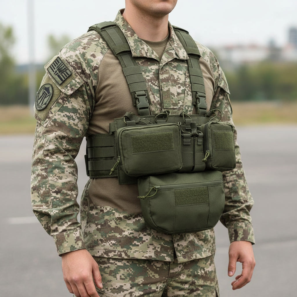 TENKU-S6 Chest Rig – Modular System