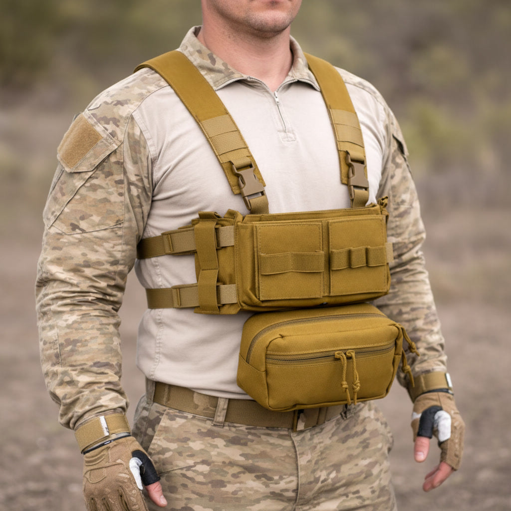 TENKU-S6 Chest Rig – Modular System