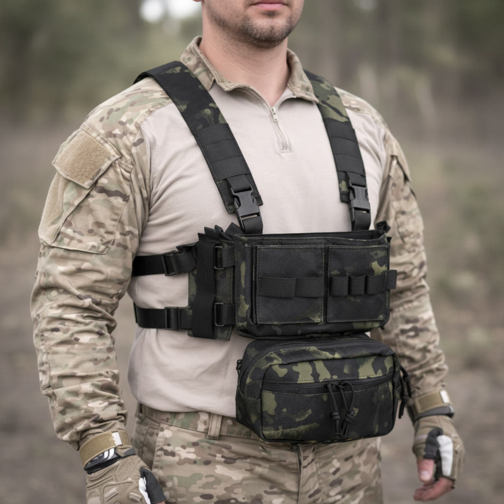 TENKU-S6 Chest Rig – Modular System