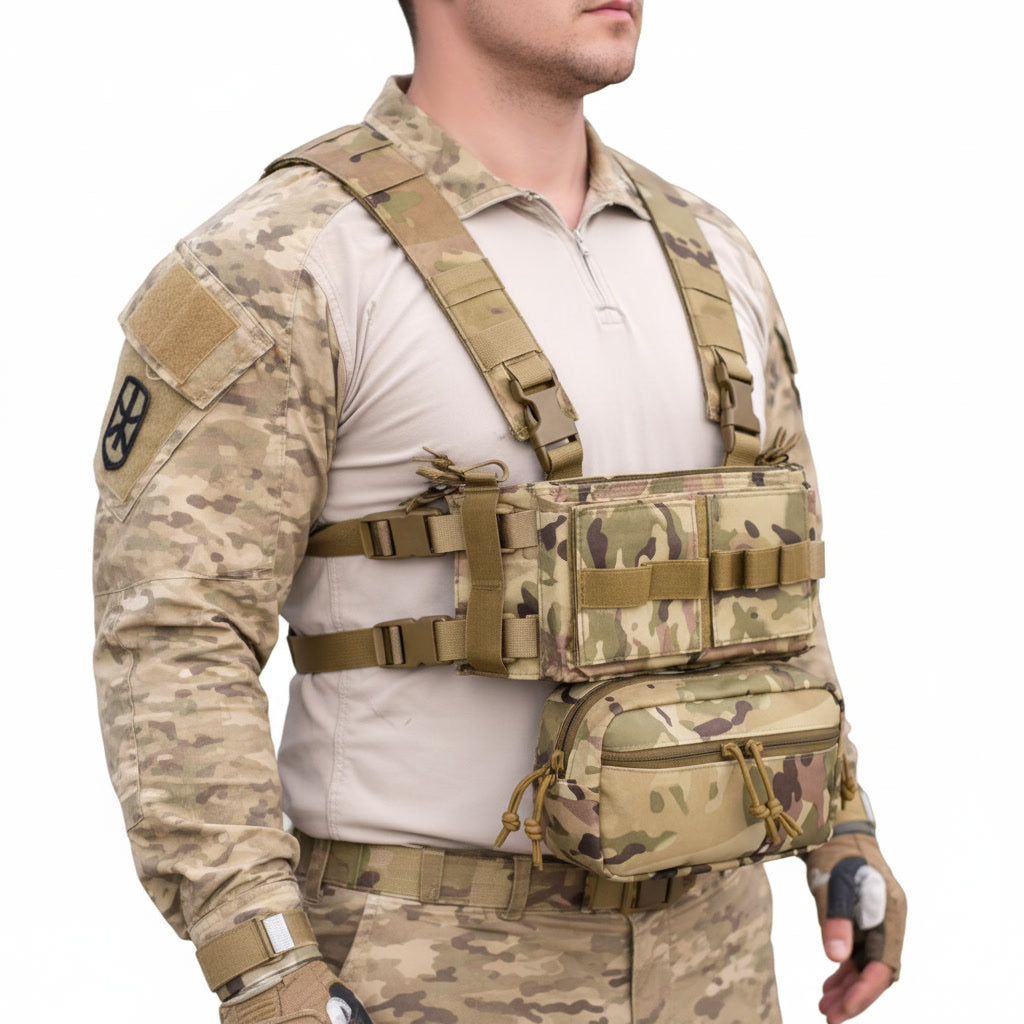 TENKU-S6 Chest Rig – Modular System