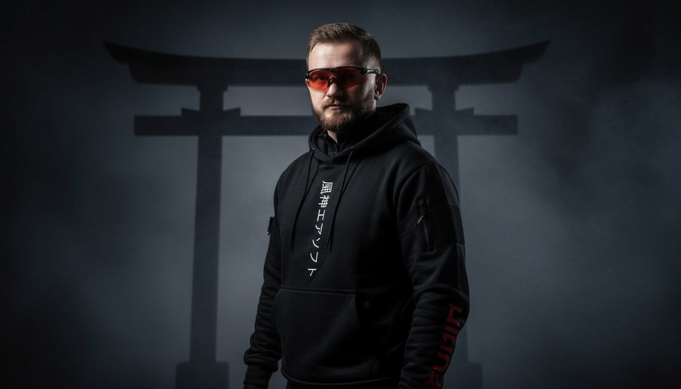 Fujin Hoodie Shiro/Kuro Edition