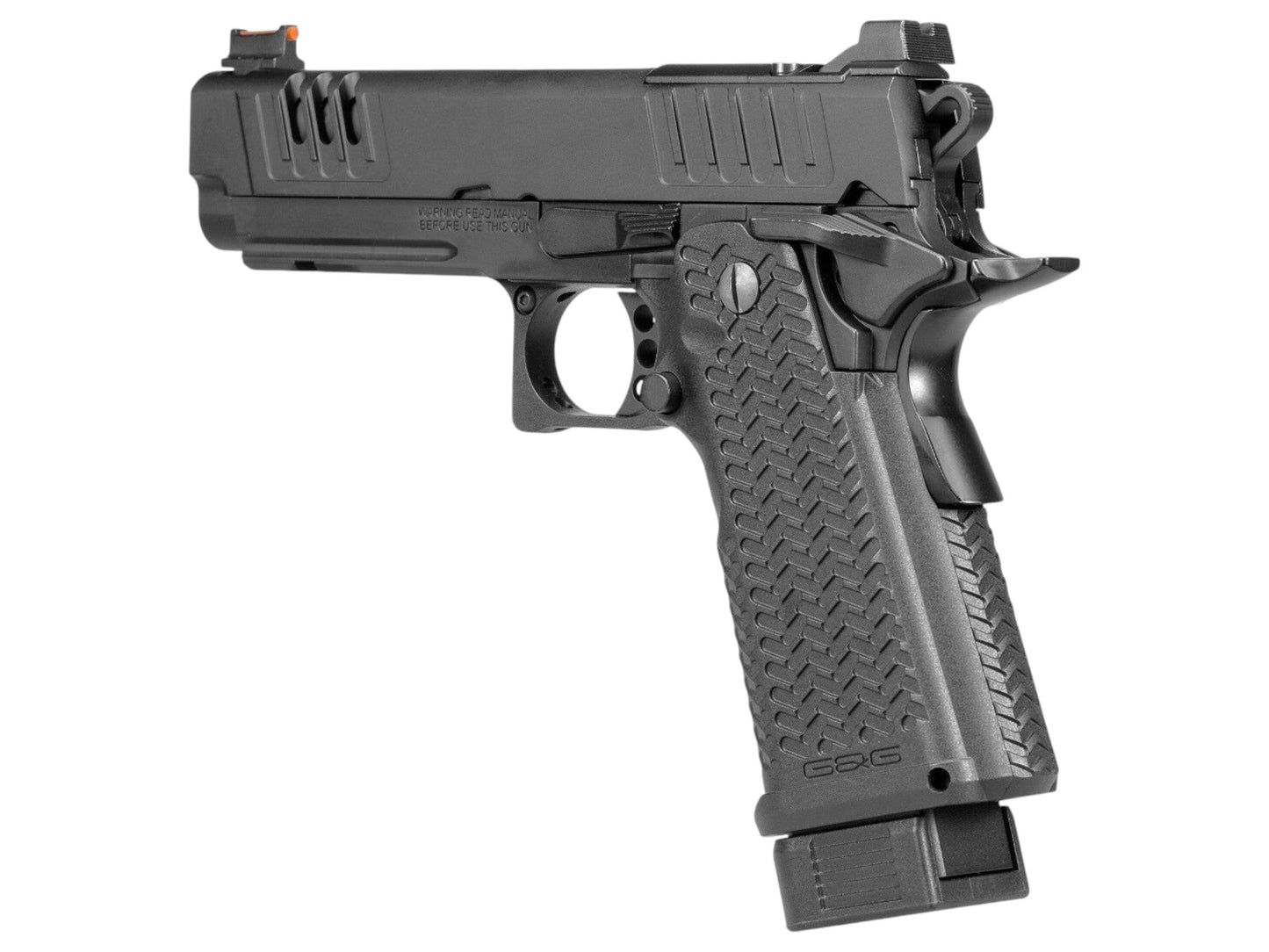 G&G STP45 Pro Pistol - 8" Black