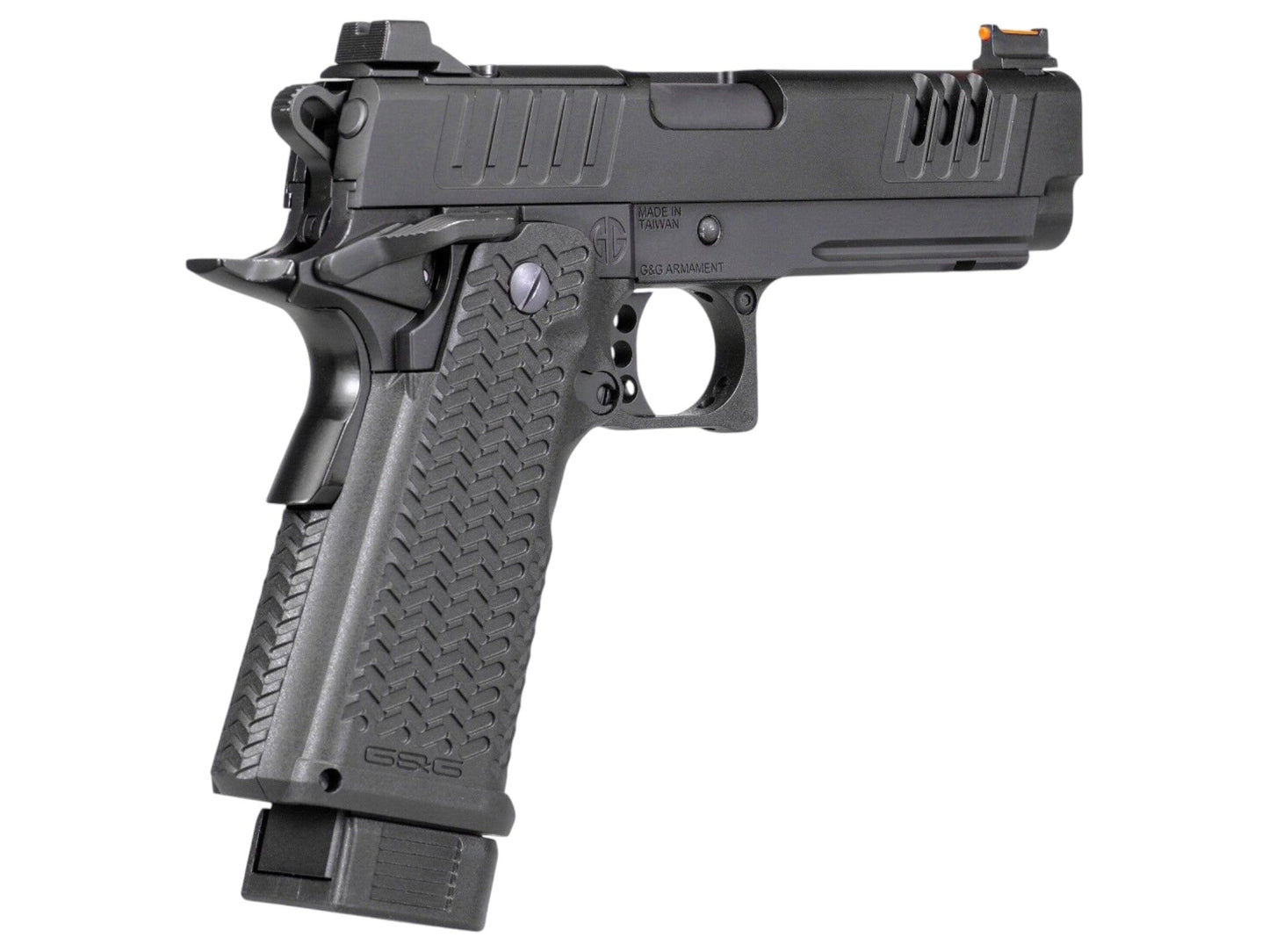G&G STP45 Pro Pistol - 8" Black