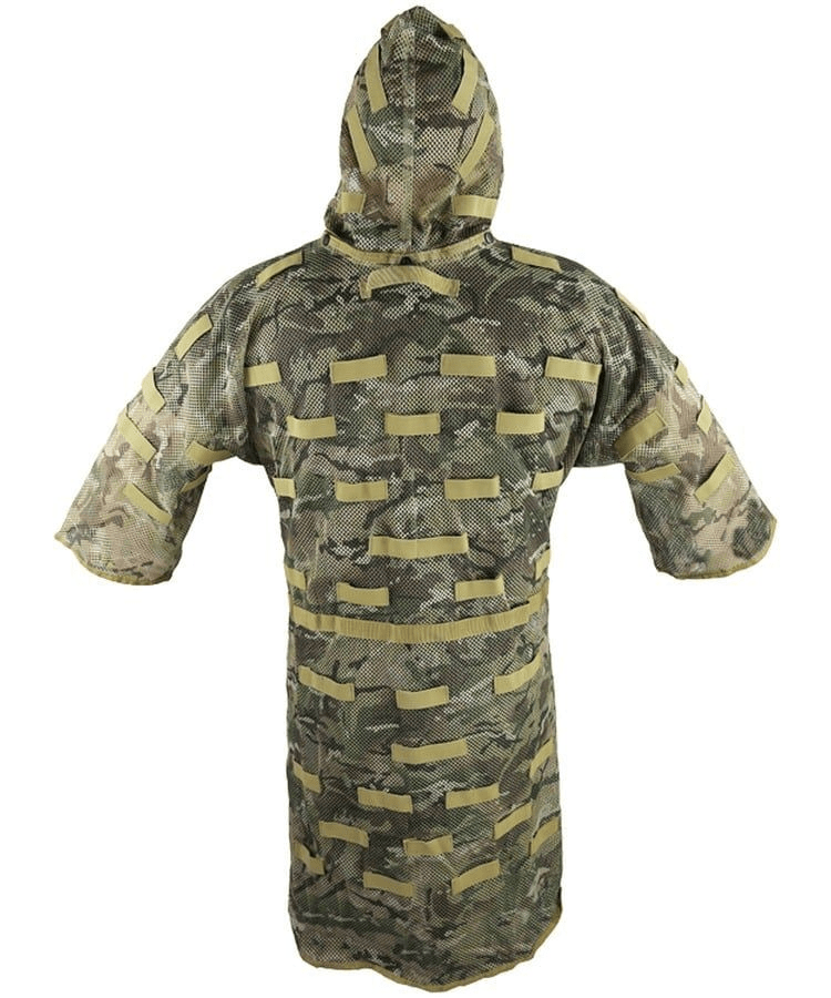 Ghillie Suit Concealment Vest BTP Camo