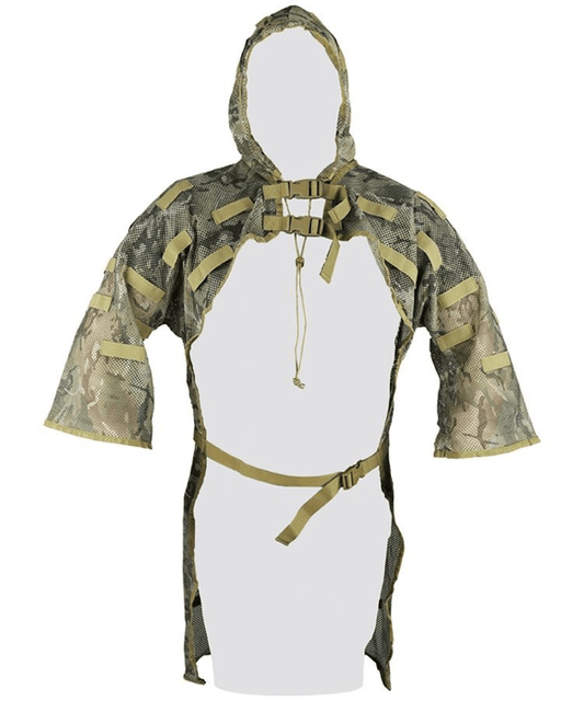 Ghillie Suit Concealment Vest BTP Camo