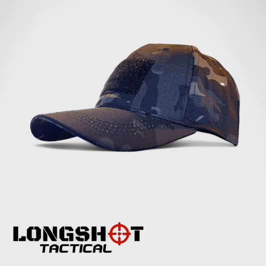 Longshot Tactical Baseball Cap - Black Camo