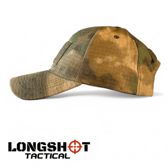 Longshot Tactical Baseball Cap - Woodland Dust camo