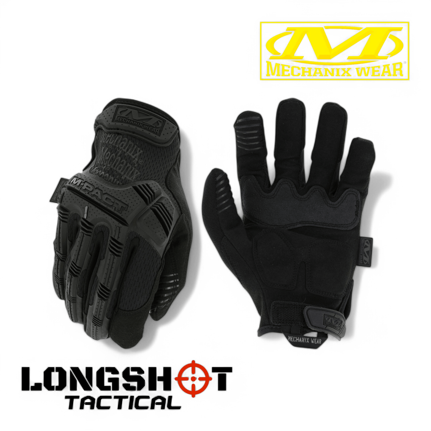 Mechanix M-PACT Black Airsoft Gloves