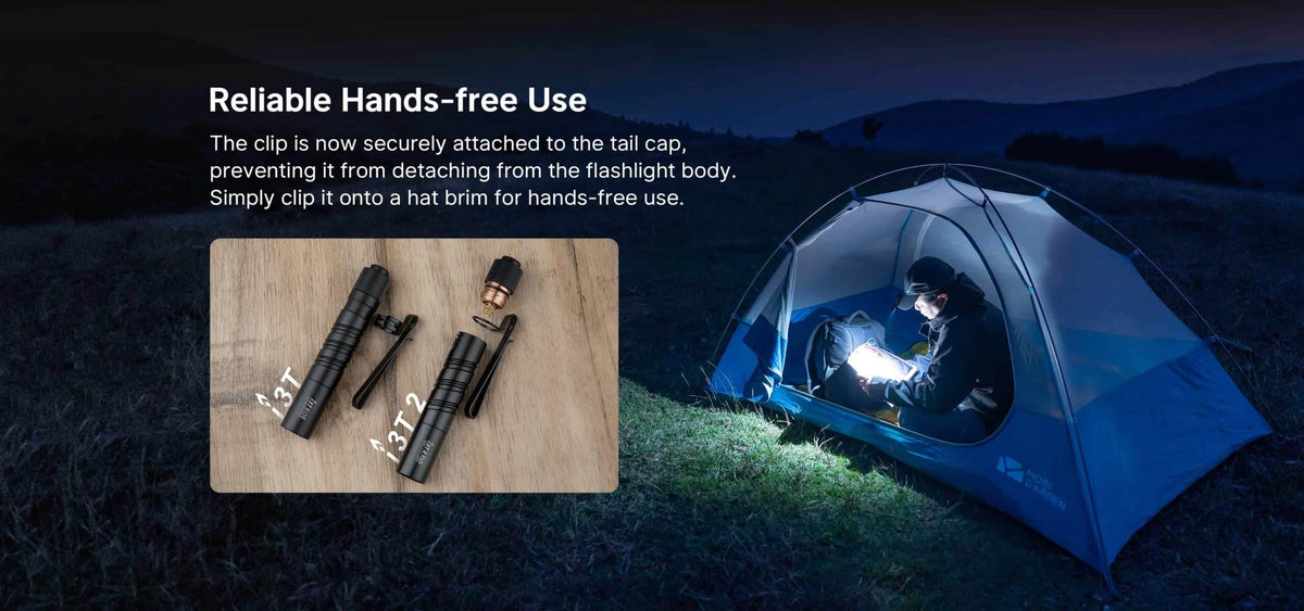 O Light i3T 2 EOS Small EDC Torch