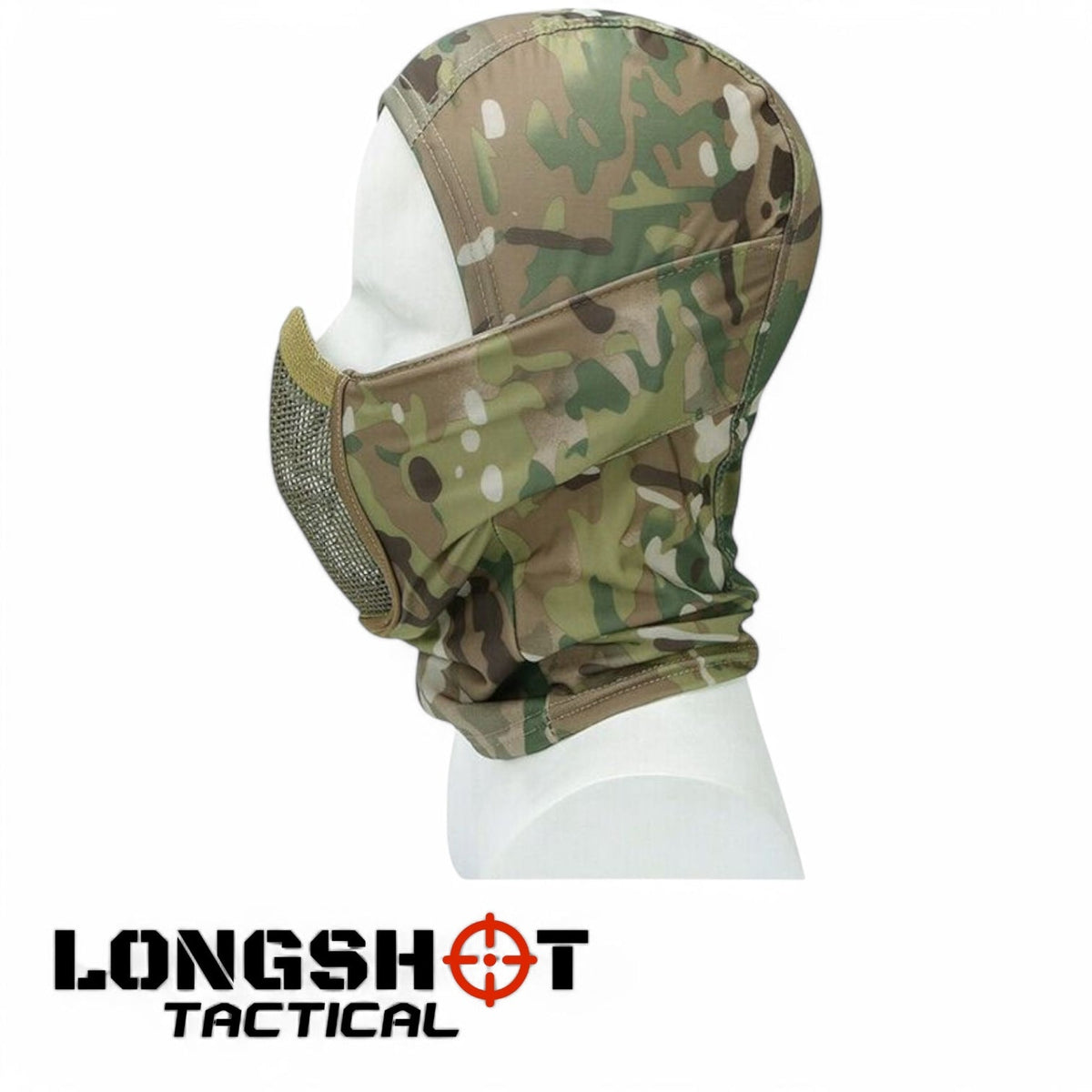 Operators Balaclava / Mesh Face – BTP camo Airsoft Face Mask