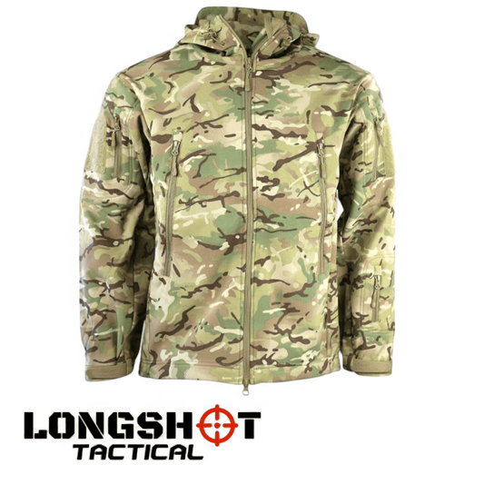 PATRIOT Tactical Soft Shell Jacket – BTP camo