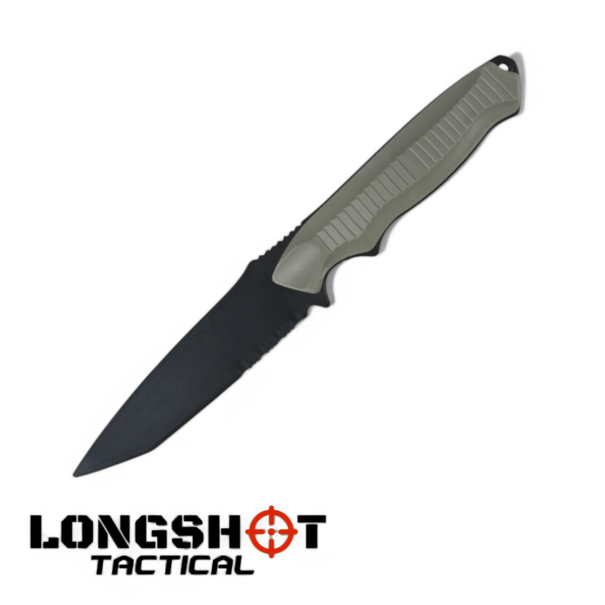 Plastic Airsoft Tanto Replica Knife – Coyote