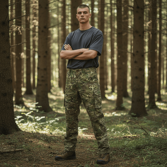 S95 Ripstop BTP camo Tactical Trousers