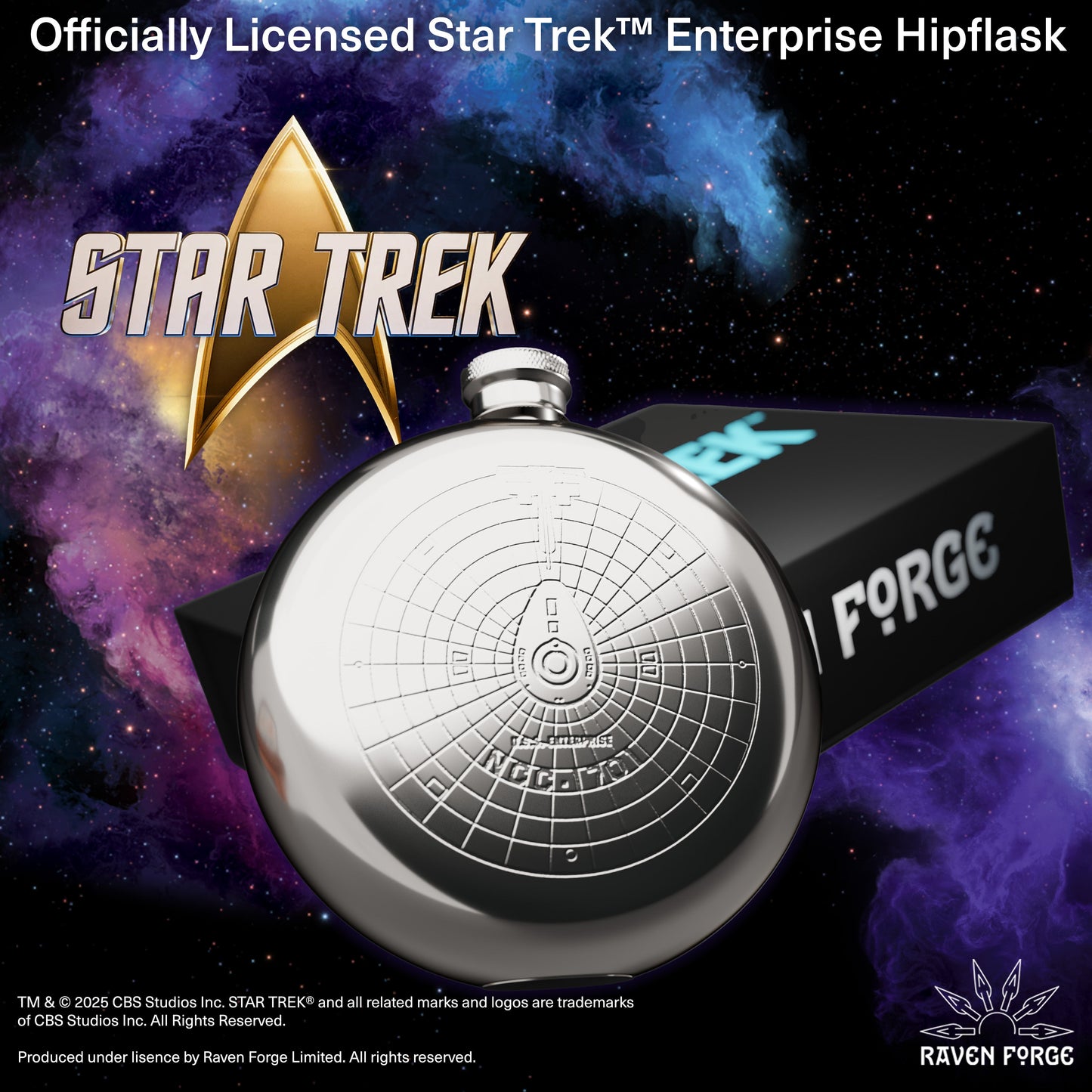Star Trek™ Enterprise Hipflask