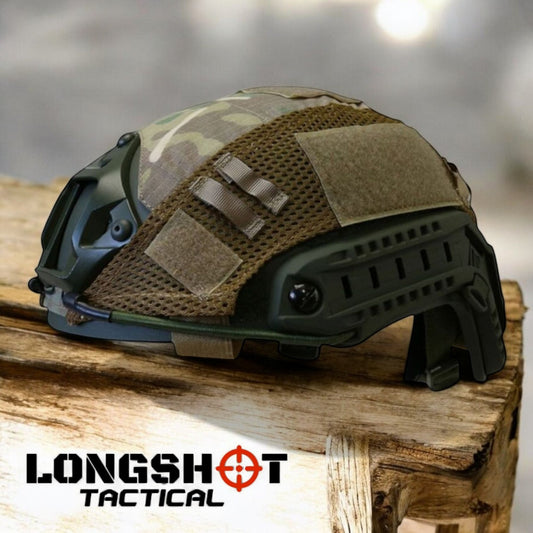 Tactical Airsoft Fast Helmet Cover – DPM Camo