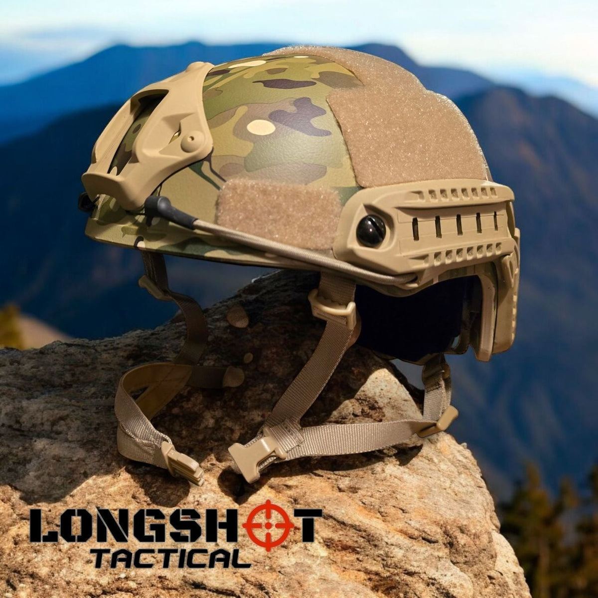 Tactical Airsoft Fast Helmet Replica BTP Camo Military Army Style