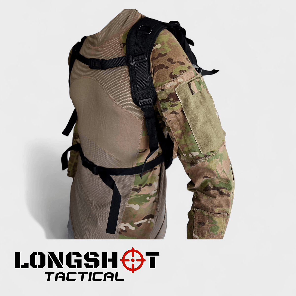 Tactical Backpack Day Pack -  Black