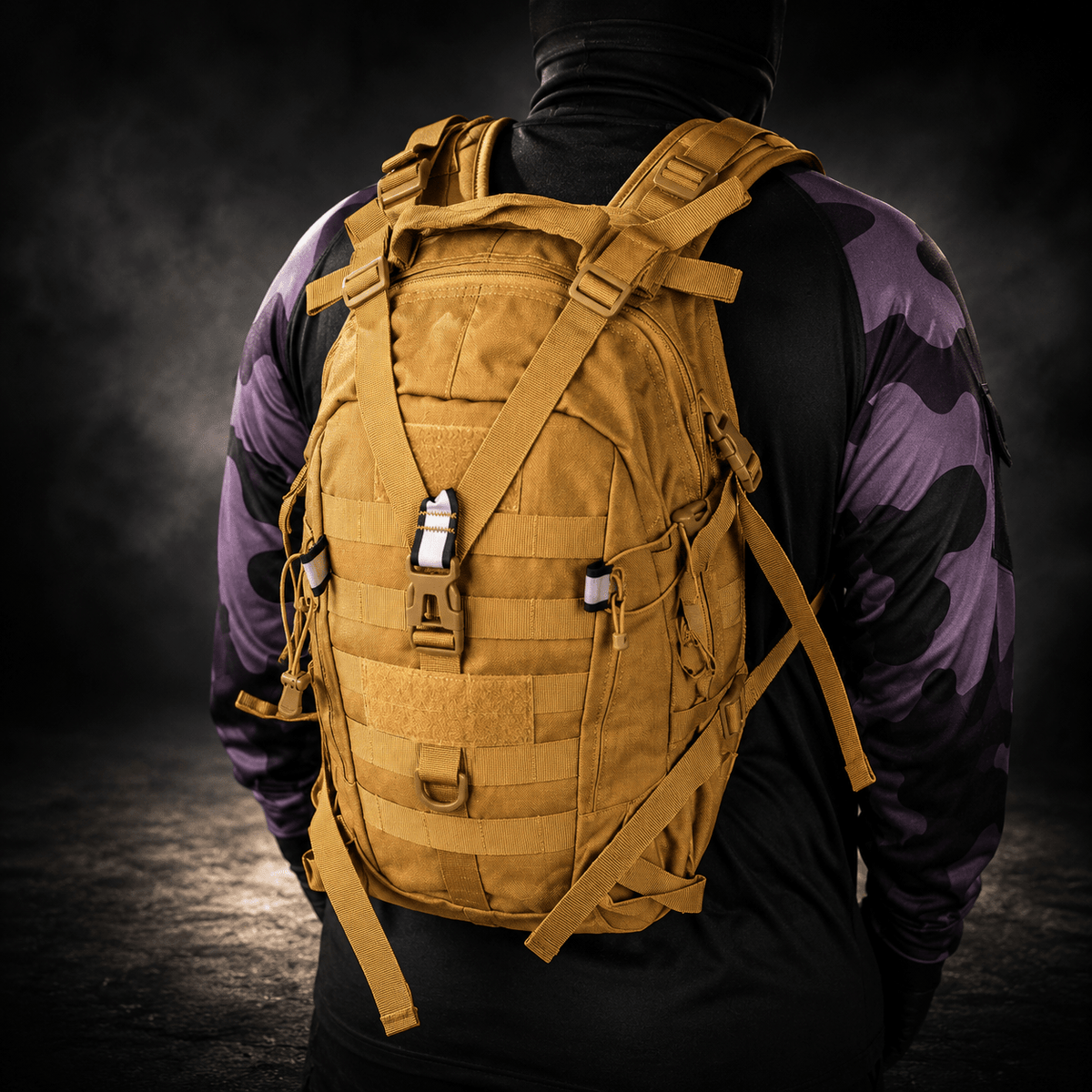Tactical Backpack Day Pack- Coyote